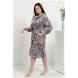 Халат 68013 (Коричневый)