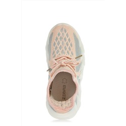 Полуботинки текстильные школьные ZEBRA