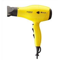 Dewal Профессиональный фен для волос / Profile Compact 03-119 Yellow, желтый, 2000 Вт 3598