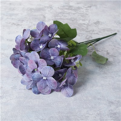 Цветок искусственный Гортензия 34 см / CG-34 /уп 120/600/