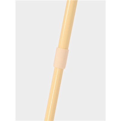 Швабра для мытья пола плоская Доляна, телескопическая ручка, насадка букля, 43×14×124 см