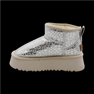 Угги L158 серебро