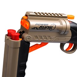 Бластер "Крутая перестрелка" с мягкими пулями, в коробке