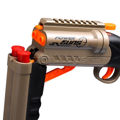 Бластер "Крутая перестрелка" с мягкими пулями, в коробке