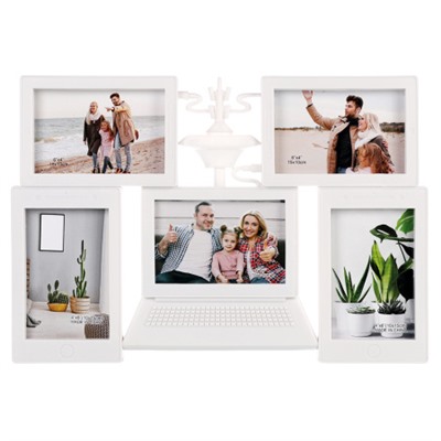 Фоторамка коллаж 45x31 см / XZ-1969 /уп 36/ 5 фото