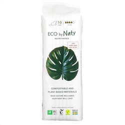 Naty, Incontinence Pads, Extra, 10 Pads