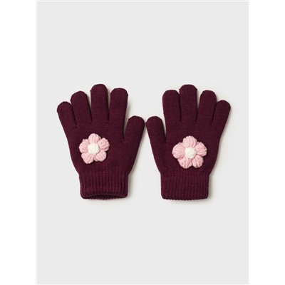 Перчатки трикотажные для девочек