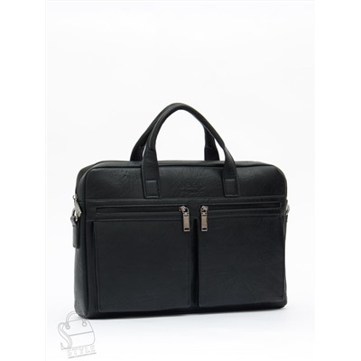 Портфель мужской 6677-3 black Jeep в Новосибирске