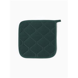 Набор кухонный «Этель. Новогодний лес», варежка-прихватка 20×28 см, прихватка 19×19 см