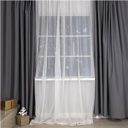 УЦЕНКА Умная гирлянда «Занавес», 2×2 м, IP20, 400 LED, USB, приложение, серебристая нить, свечение RGB