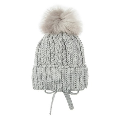 Комплект вязаный для мальчика: шапка, снуд