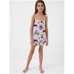 Пижама трикотажная для девочек