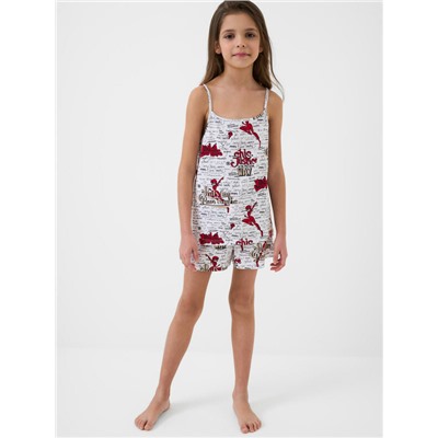 Пижама трикотажная для девочек
