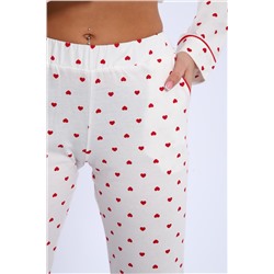 Пижама женская Сердца 46676