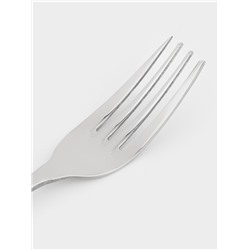 Вилка столовая Magistro «Эми», h=20.5 см, нержавеющая сталь, серебристая
