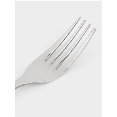 Вилка столовая Magistro «Эми», h=20.5 см, нержавеющая сталь, серебристая