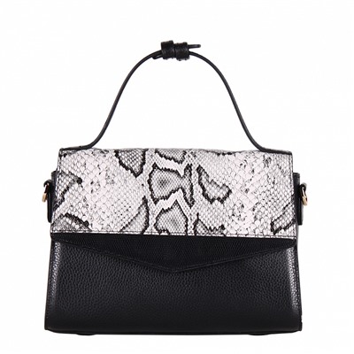 Сумка 23010G black white Vitelli Grassi
