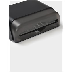 Диспенсер для бумажных полотенец в листах SAVANNA, пластик, чёрный