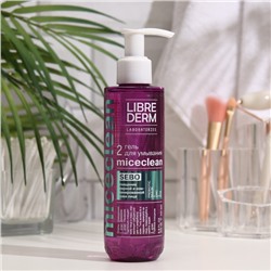 Гель для умывания Librederm Miceclean Hydra Sebo, для жирной и комбинированной кожи, 200 мл