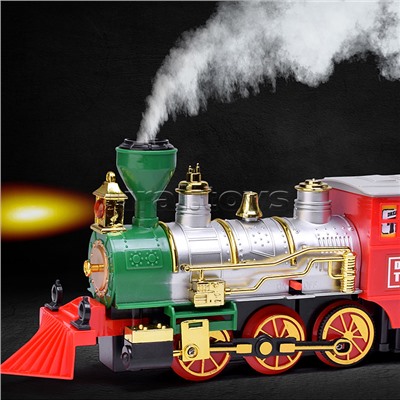 Железная дорога "Рождественское путешествие" р/у, 27 MHz, в коробке