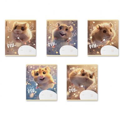 Тетрадь  12л клетка "Пушистик" 63248 ErichKrause