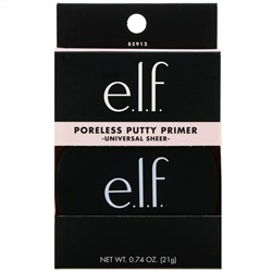 E.L.F., Пудра-праймер для маскировки пор, универсальная, прозрачная, 21 г (0,74 унции)