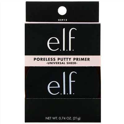 E.L.F., Пудра-праймер для маскировки пор, универсальная, прозрачная, 21 г (0,74 унции)