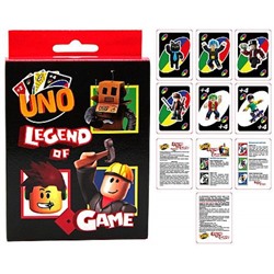 Игра Настольная игра УНО/UNO "Блоки" (Blocks) коробочка с подвесом 78408 Centrum