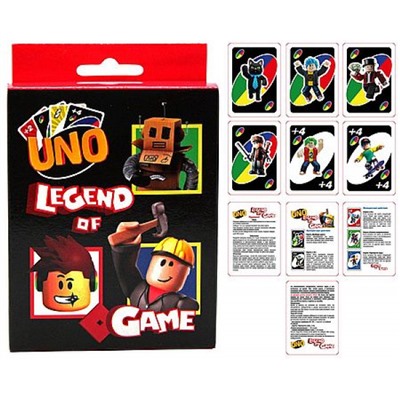 Игра Настольная игра УНО/UNO "Блоки" (Blocks) коробочка с подвесом 78408 Centrum