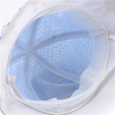 Панама детская «Зайки» MINAKU, цвет голубой, размер 50