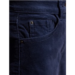 Брюки из эластичного микро-вельвета