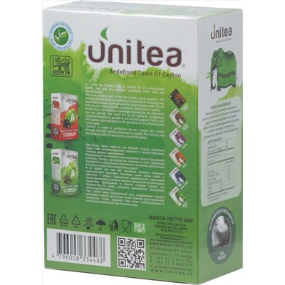 UNITEA. Soursop green 200 гр. карт.пачка