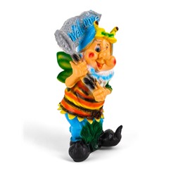 Садовая фигура из гипса «Гном с сачком», 50×20×17 см