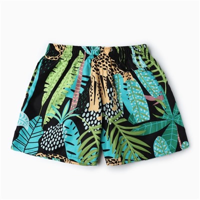 Купальные трусы детские MINAKU «Леопард» рост 110-116 см