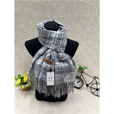 Мягкий палантин из кашемира мультицвет