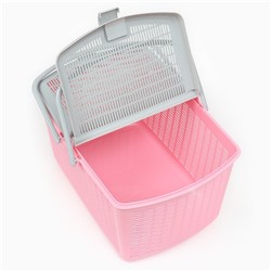 Корзина 47×36×27.5 см, нежно розовый