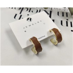 Серьги с эмалью