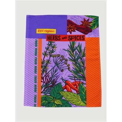 Текстильное изделие ЗДОРОВАЯ ПИЩА (48х58) сиреневый