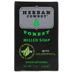 Herban Cowboy, Пилированное мыло, запах леса, 5 унц. (140 г)