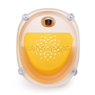 Детский стульчик - сиденье с термометром (желтый)