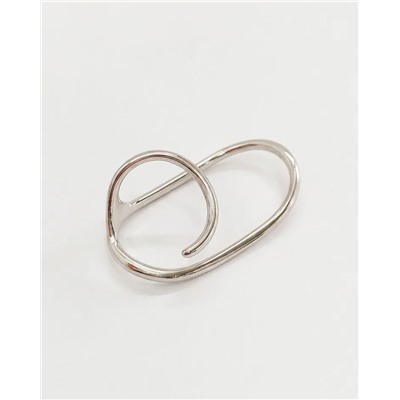 Стильное кольцо на два пальца