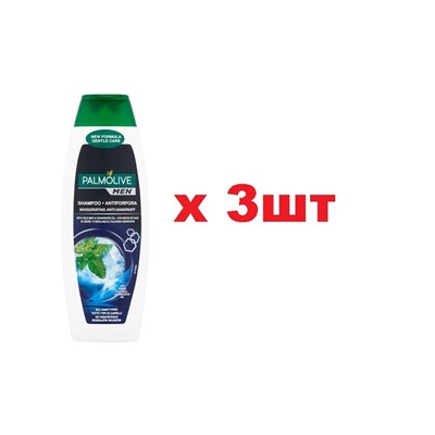 Palmolive Men Шампунь 350мл Invigorating 3шт