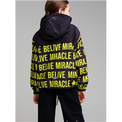 Куртка текстильная с полиуретановым покрытием для девочек (ветровка)