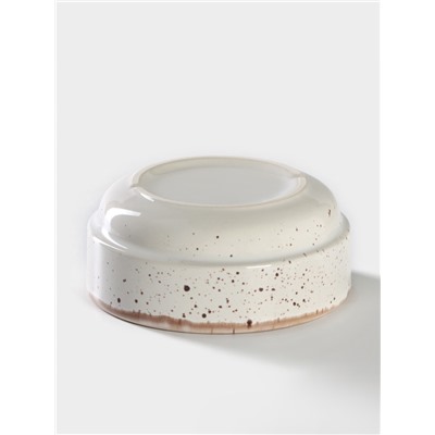 Салатник Хорекс Punto bianca, 350 мл, d=12 см, фарфор, белый