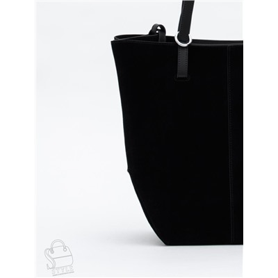 Сумка женская кожаная 2403YF black Polina&Eiterou