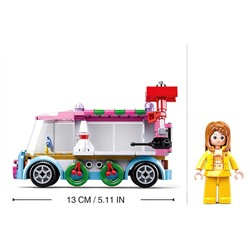 Конструктор «Розовая Мечта. Минивэн», 143 детали