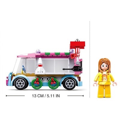 Конструктор «Розовая Мечта. Минивэн», 143 детали