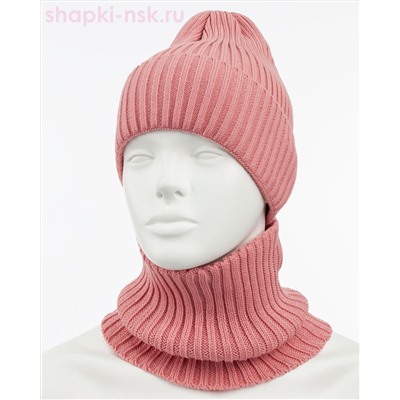 Q 202 D 202 Комплект (колпак+снуд) (52-54)