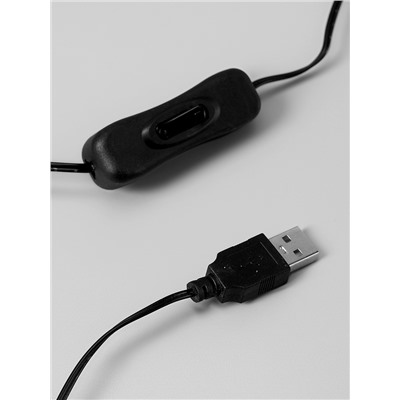 Дерево светодиодное 60 см, 240 LED, постоянное свечение, USB, свечение янтарно-белое