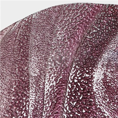 Тарелка подстановочная «Драхна», d=33 см, стекло, бордовая